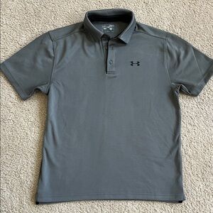 Under Armour Men's Charcoal Polo Shirt